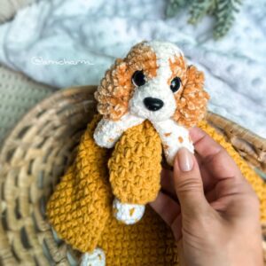 Naninha Lipe, o Cocker Spaniel Amigurumi
