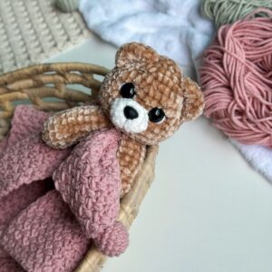 Naninha Fuffy, o Ursinho Amigurumi